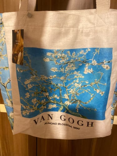 Customer photo review of Van Gogh Almond Blossom Omuz Çantası
