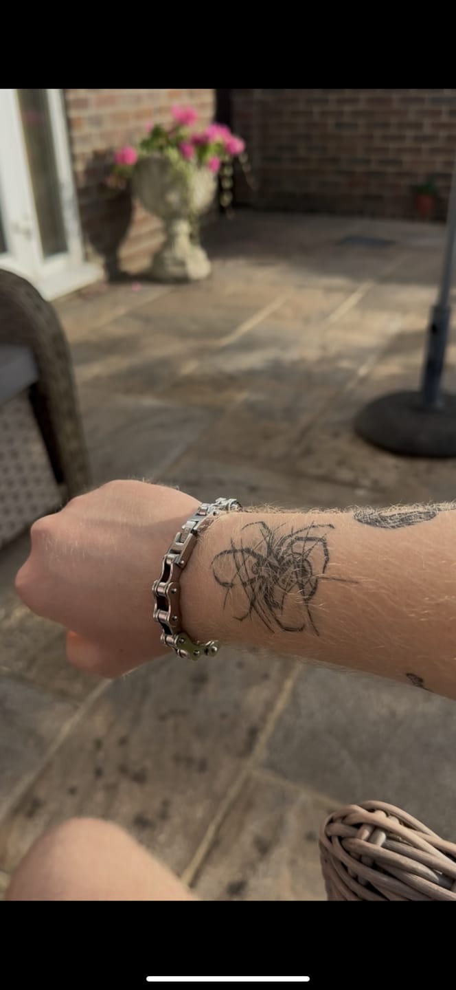 Customer photo review of BIKE CHAIN BRACELET