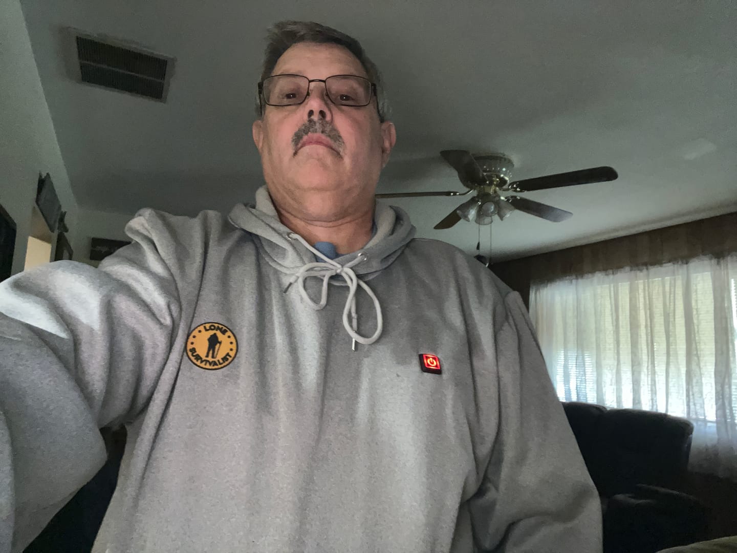 Customer photo review of Heated Hoodie