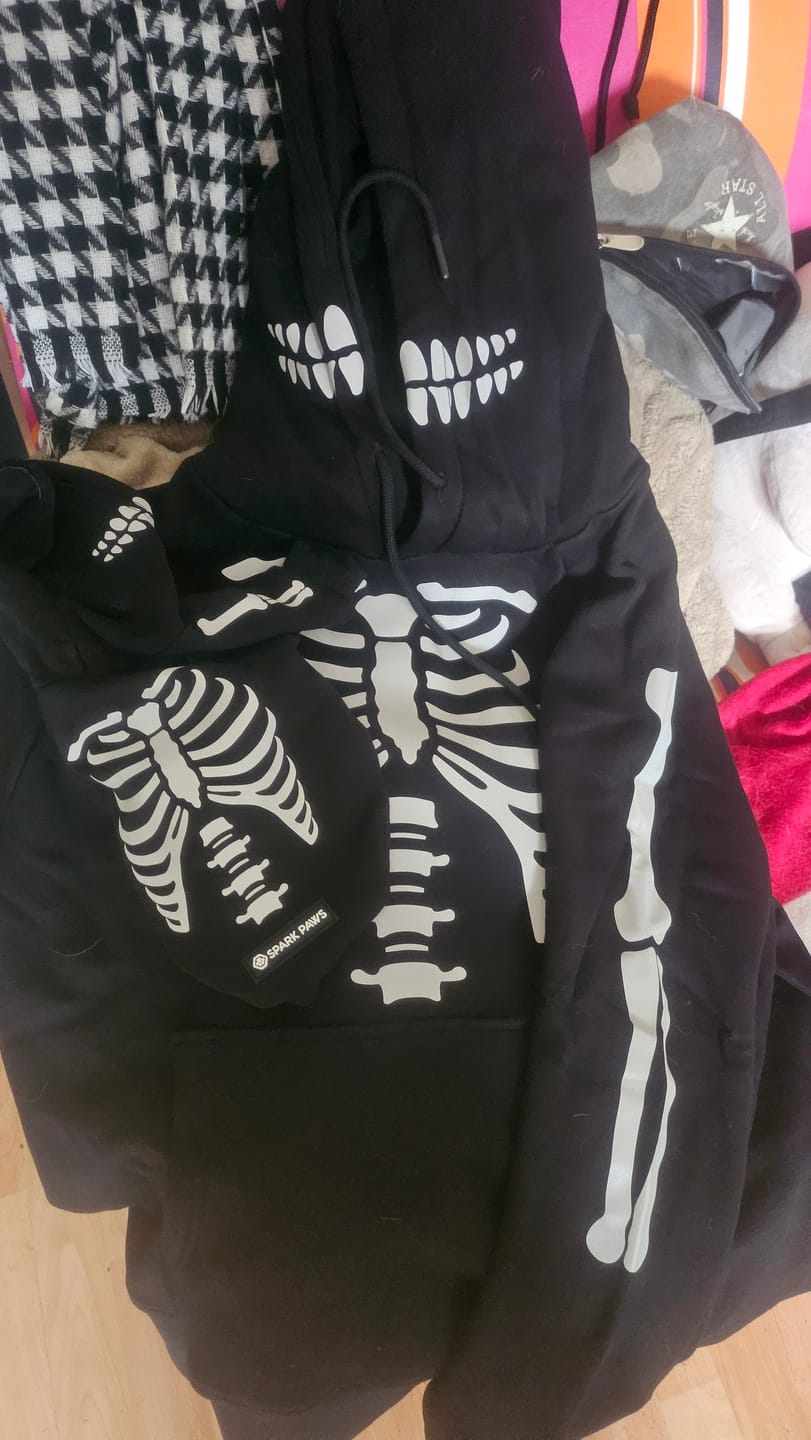 Customer photo review of Halloween Human Hoodies (Limited Edition)