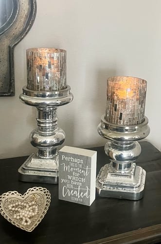 Customer photo review of Georgia Leaves Candle by Eryn Carroll