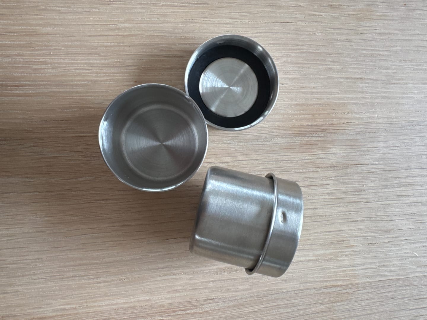 Customer photo review of Matboks i rustfritt stål, 0,1 liter