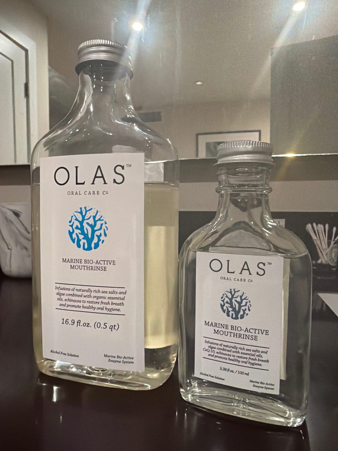 Customer photo review of OLAS Mouthrinse - 500 mL