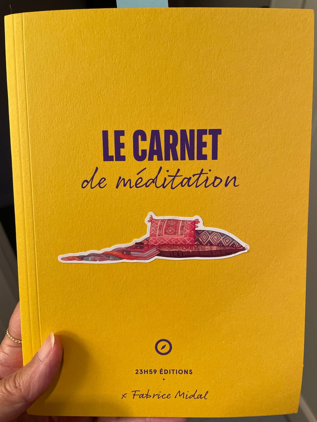 Customer photo review of Carnet de Méditation