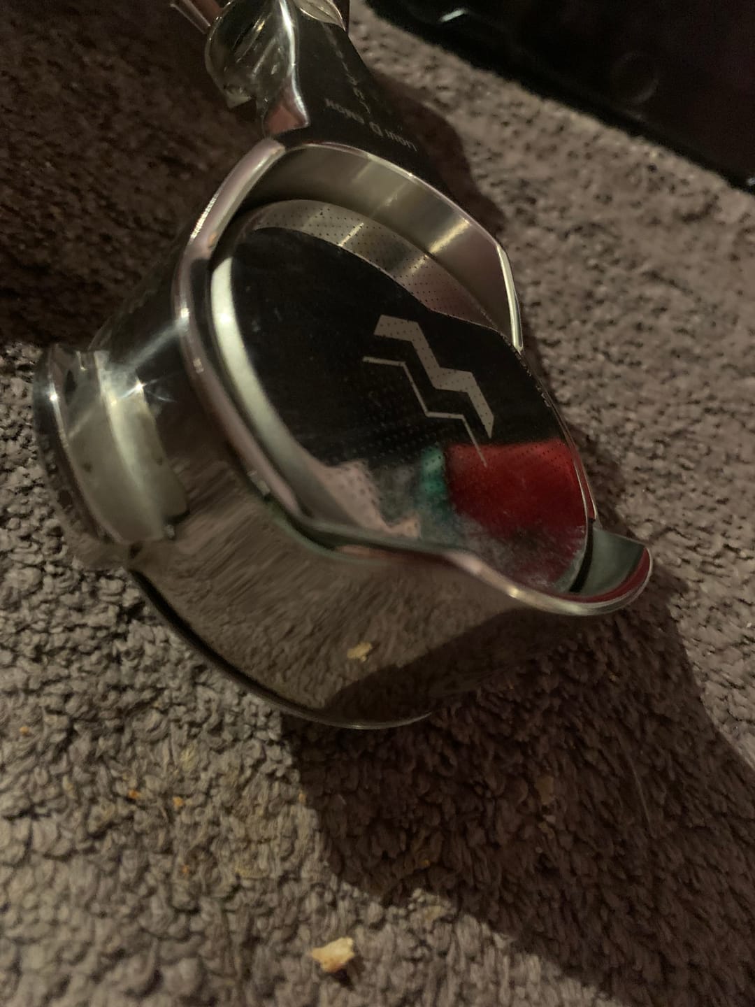 Customer photo review of Italian Handle Bottomless Portafilter