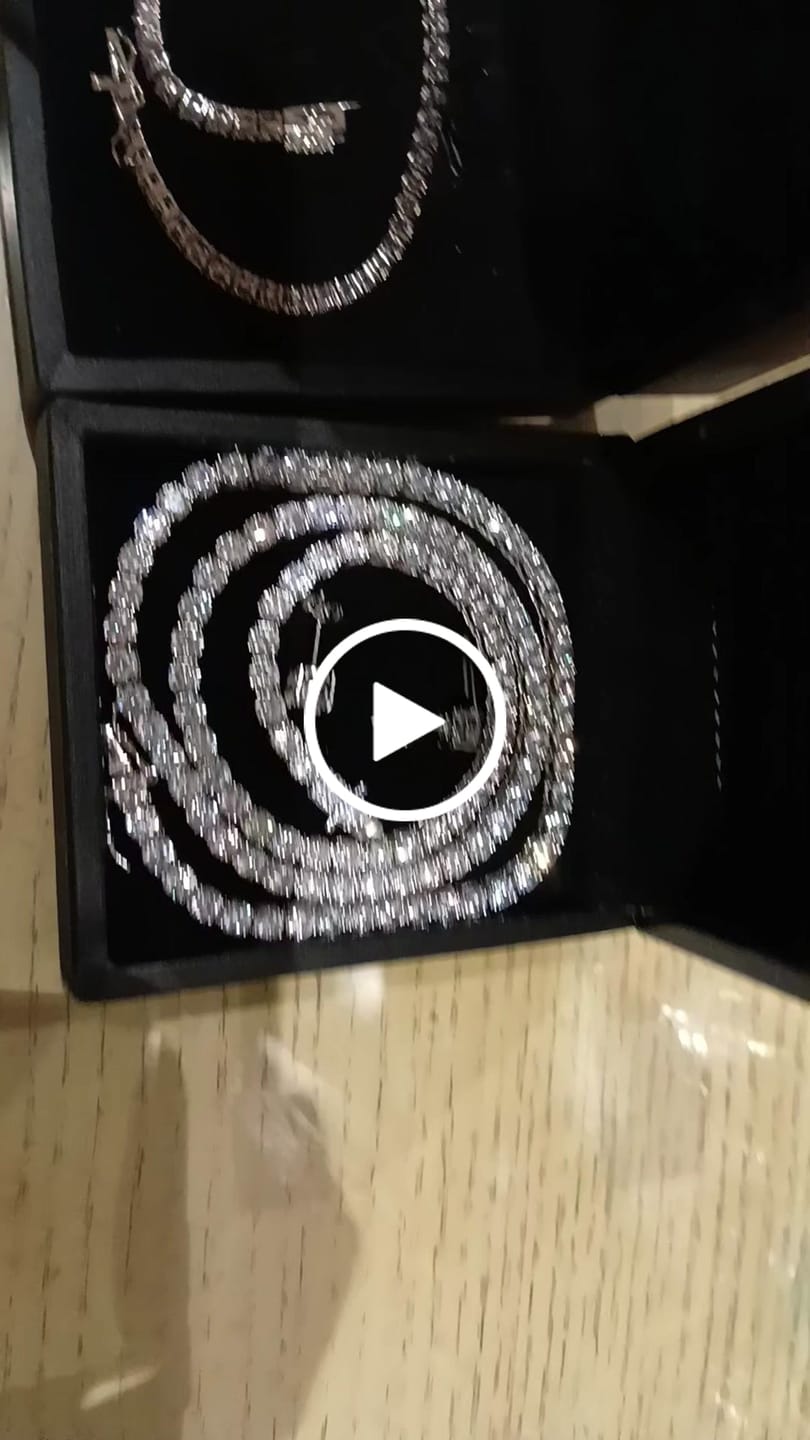 Customer video review of 4MM TENNIS NECKLACE