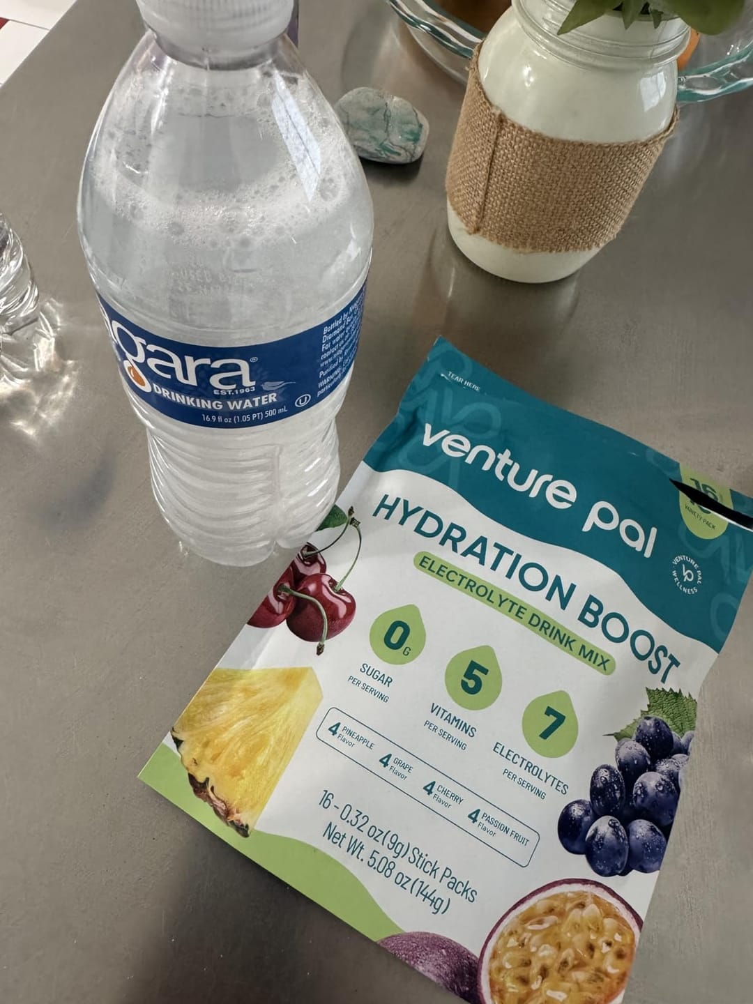 Customer photo review of Sugar Free Electrolyte Powder Packets
