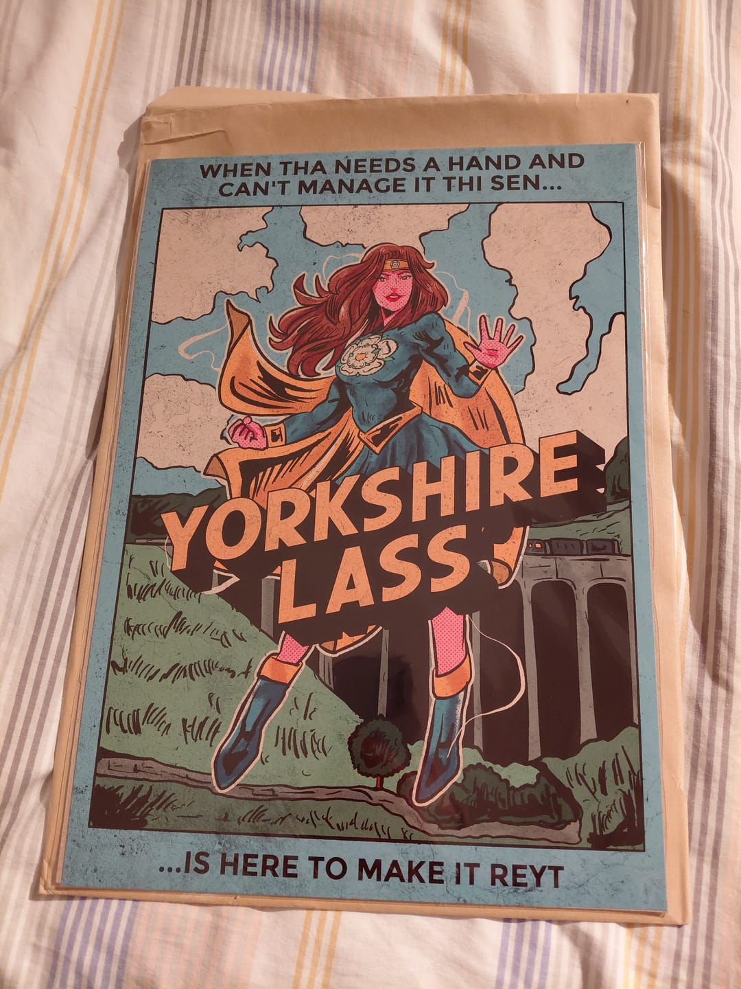 Customer photo review of Yorkshire Lass - Print