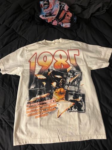 Customer photo review of "Shattered Backboard" T-Shirt