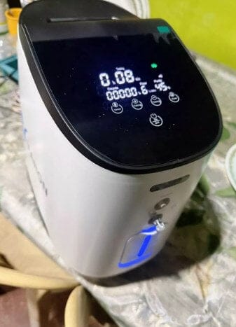 Customer photo review of VARON 1-7L/min Home Oxygen Concentrator VH-2