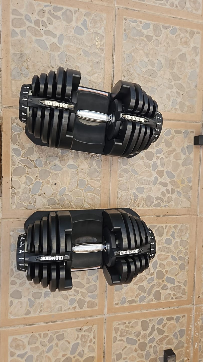 Customer photo review of Mancuerna Ajustable 40 kg IRONSIDE