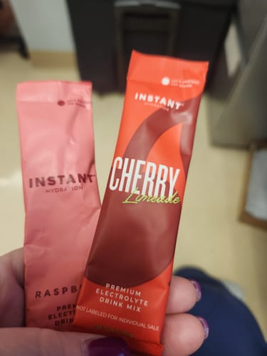 Customer photo review of Premium Electrolyte Drink Mix