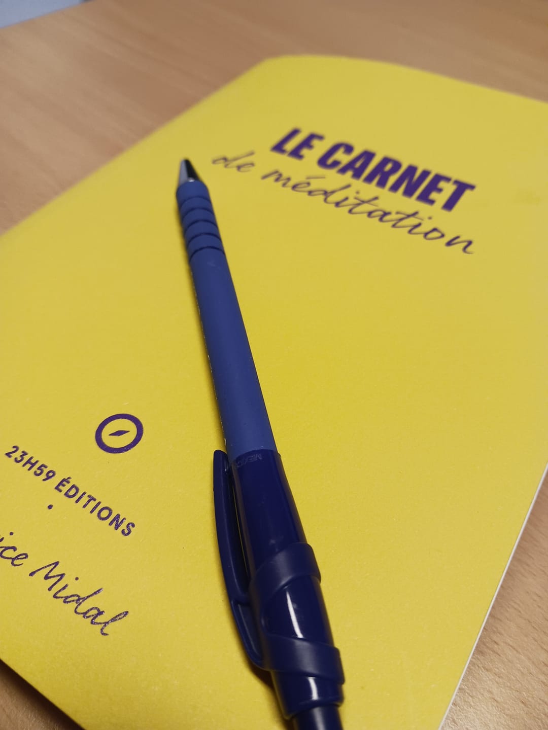 Customer photo review of Carnet de Méditation