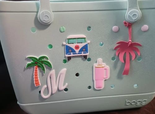 Customer photo review of Beach life - individual beach bag charms