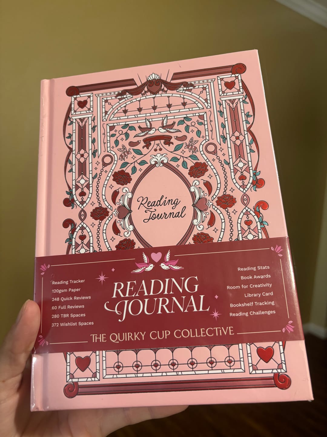 Customer photo review of Reading Journal - Sugar & Spice