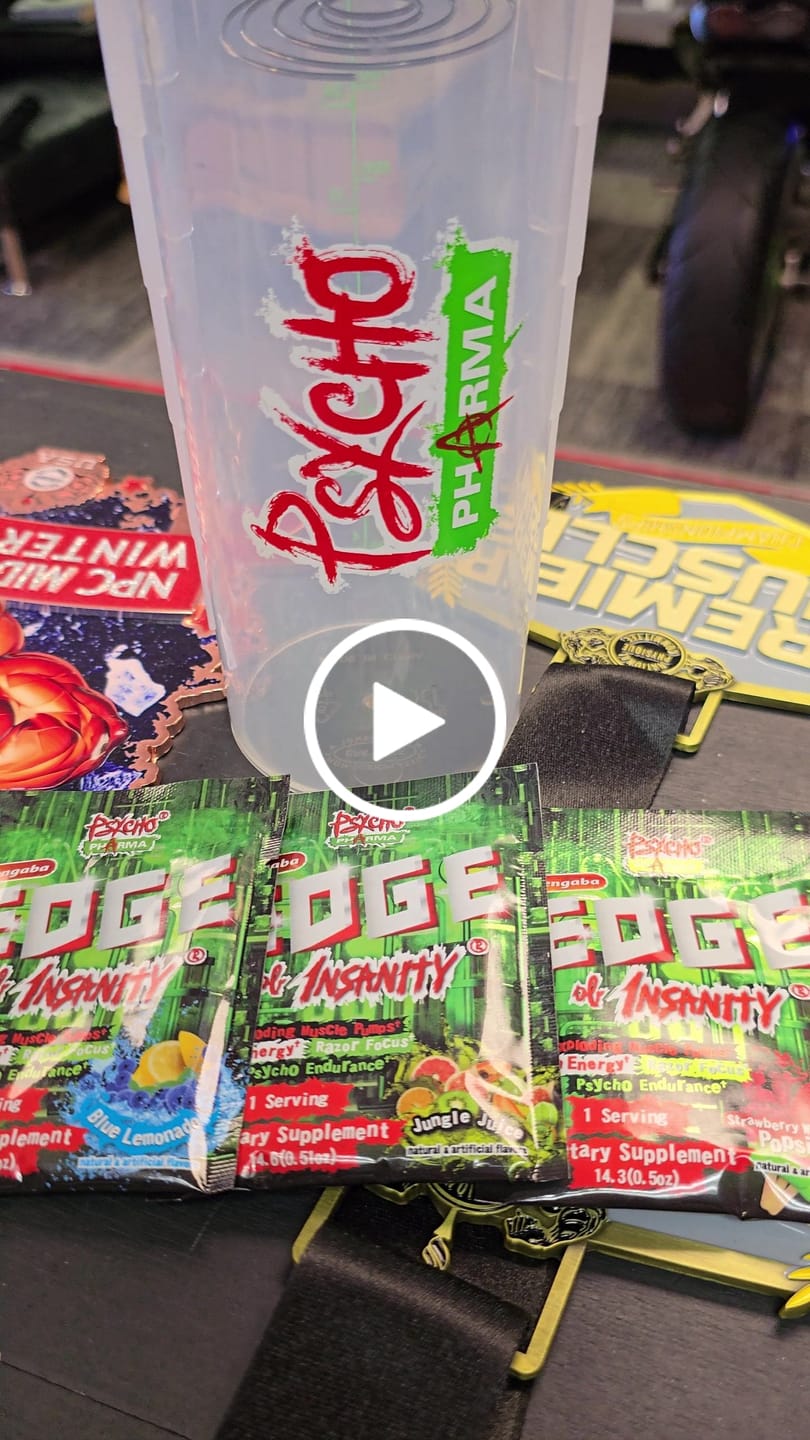 Customer video review of Psycho Pharma Shaker Cup