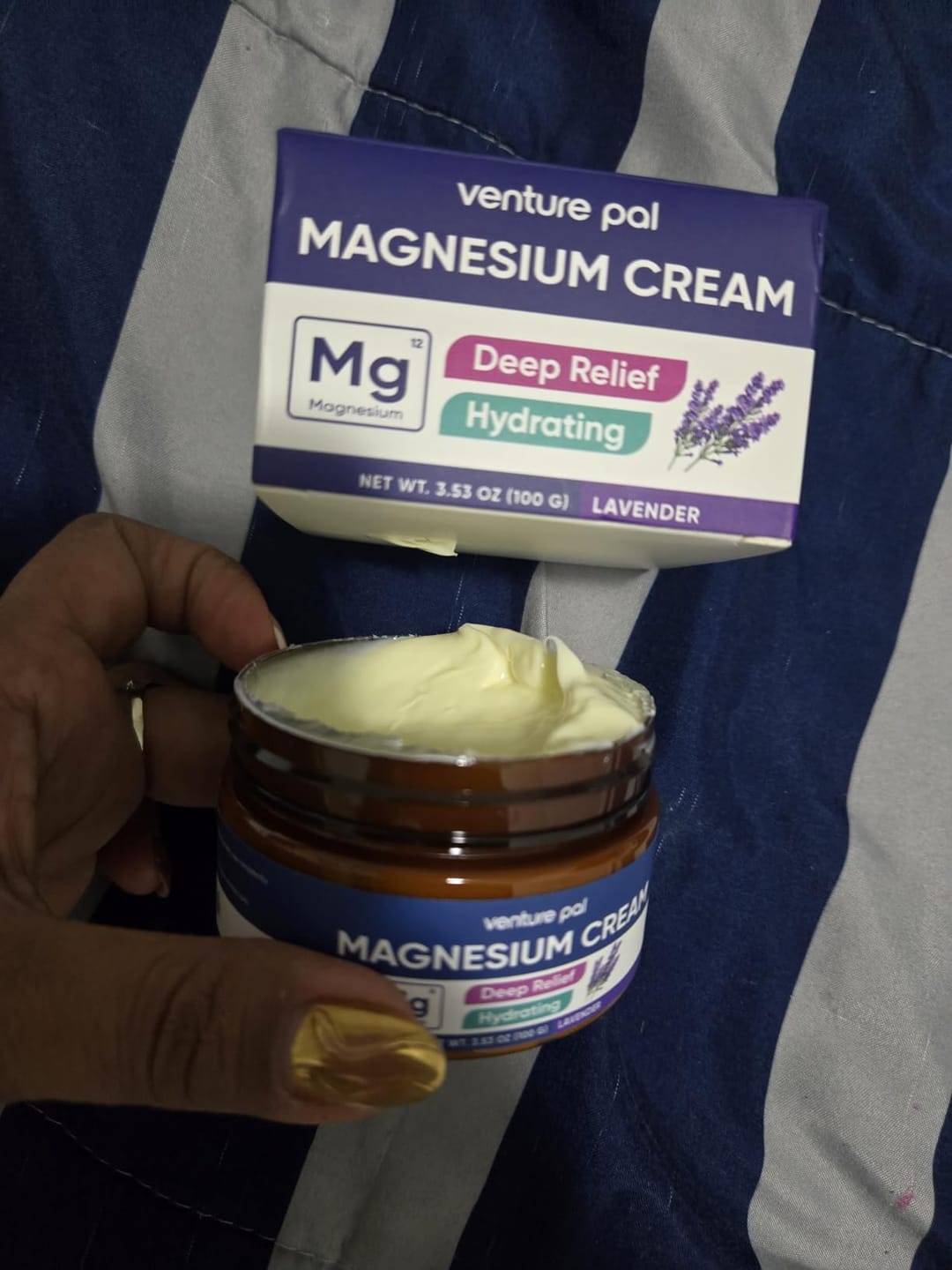 Customer photo review of Topical Magnesium Cream