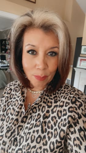 Customer photo review of Leaf & Flower Instant Frizz Remedy 6oz