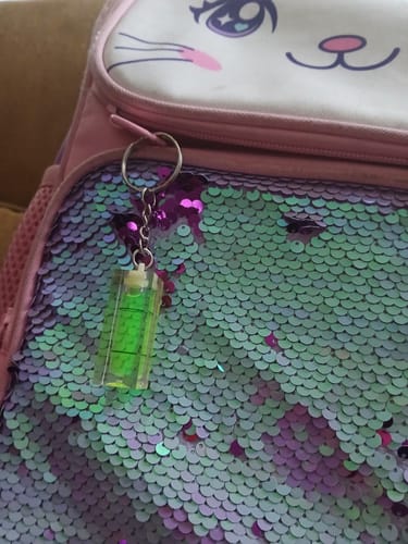 Customer photo review of HANDY LEVEL KEYCHAIN