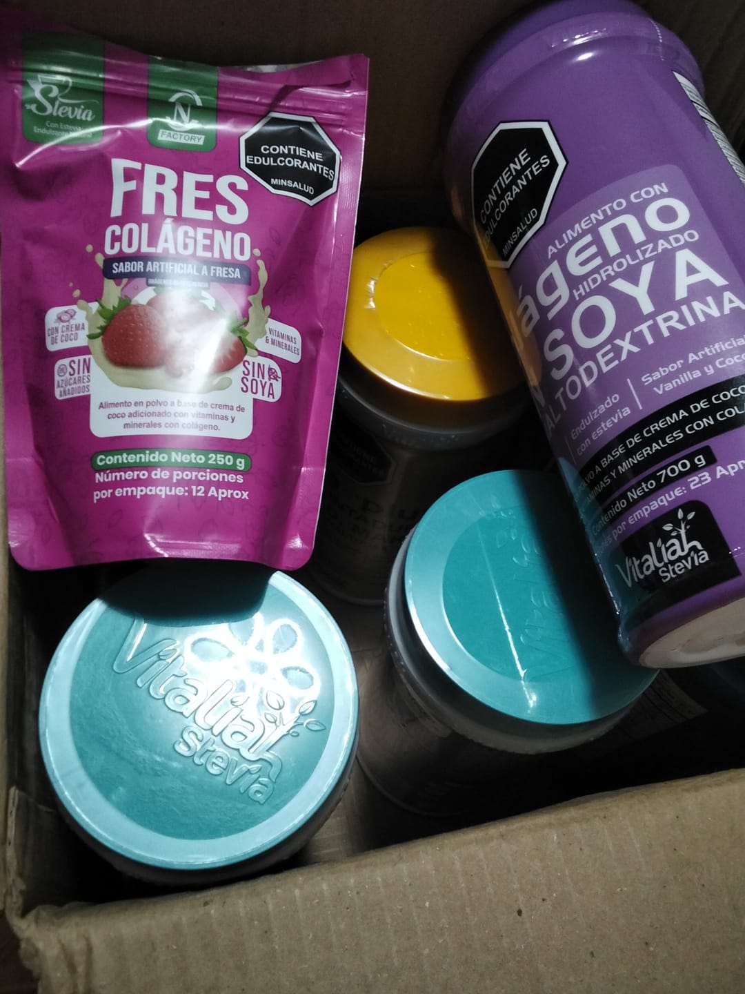 Customer photo review of Frescolágeno Fresa Doypack 250 g - Nutrition Factory