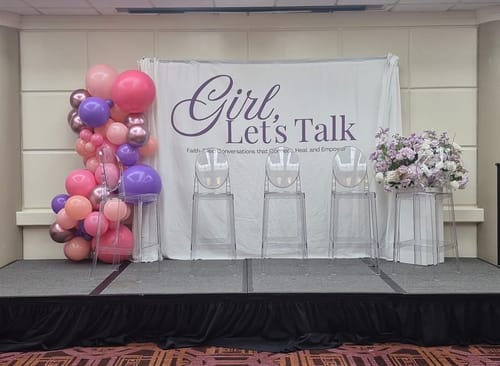 Customer photo review of Custom Balloon Garland Kit