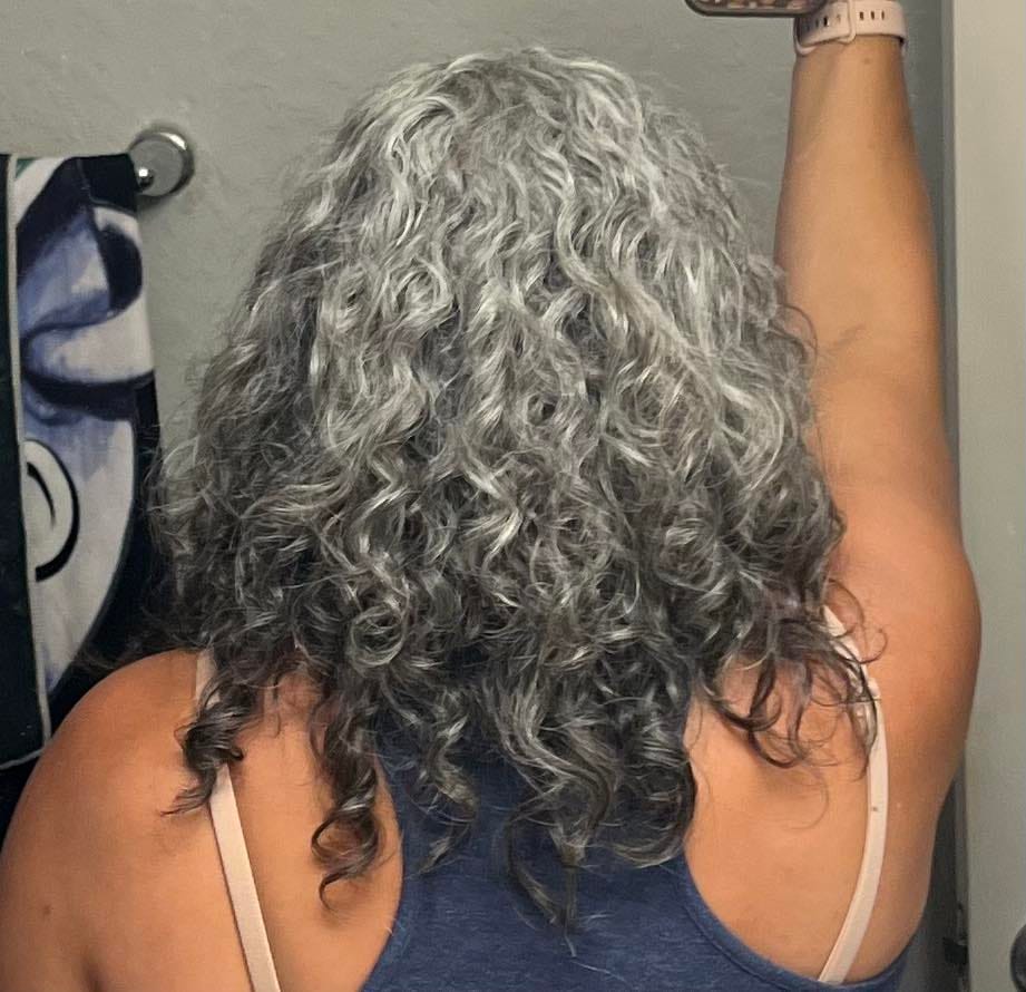Customer photo review of Hair Growth Hero Bundle