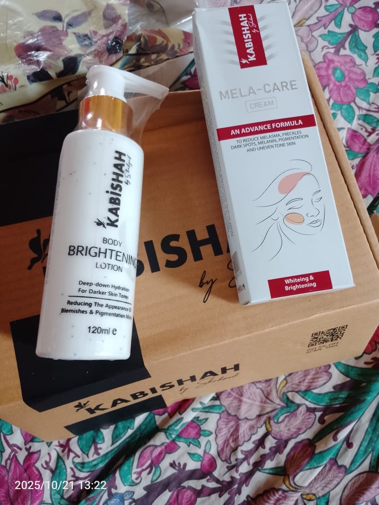 Customer photo review of Glow Bundle: Brightening Duo