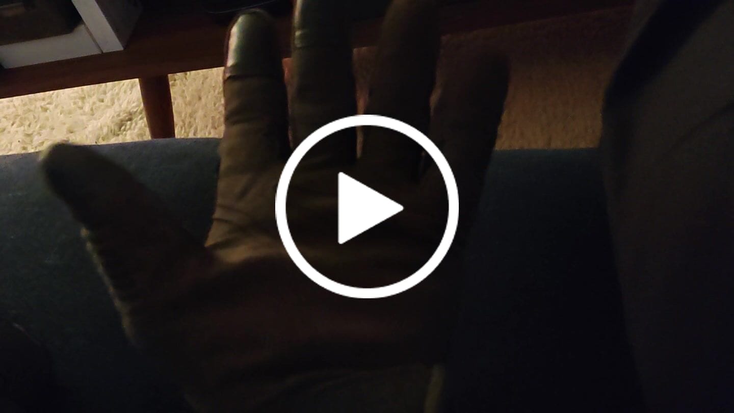 Customer video review of Motorcycle Leather Gloves