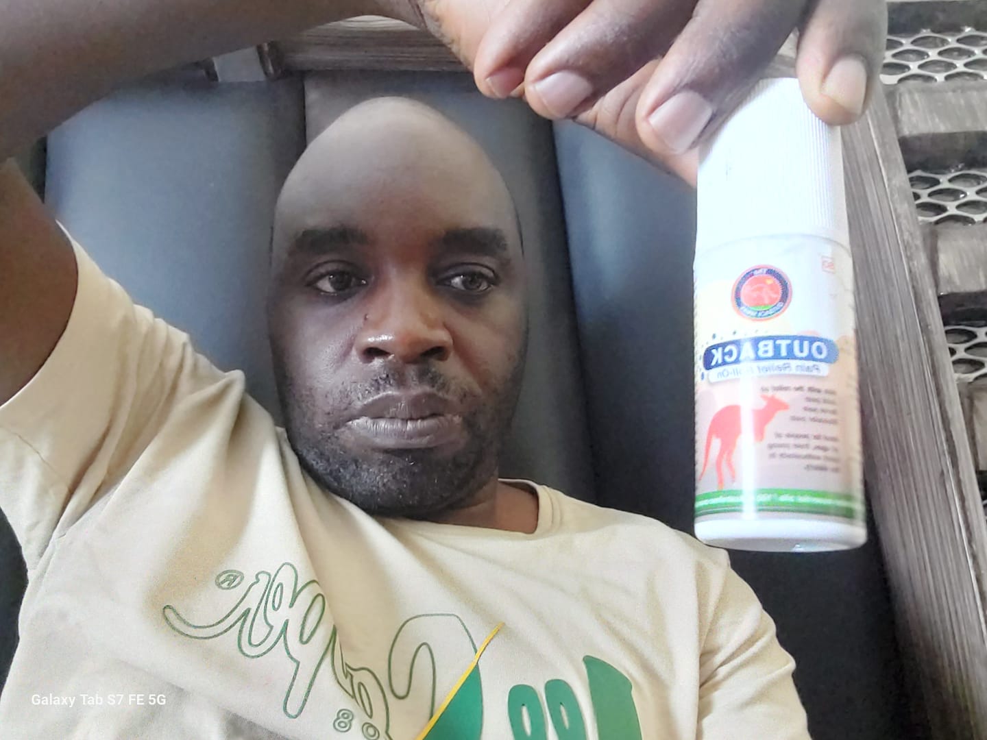 Customer photo review of Outback Pain Relief™ Oil 50ML Roll-On