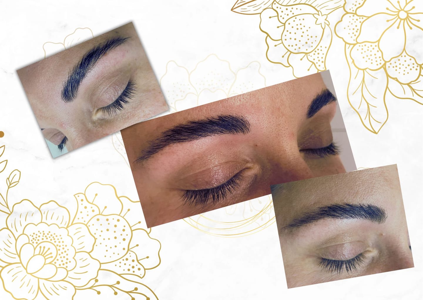 Customer photo review of Esthétique Szemöldöklamináló szettek (3x1 db vagy 3x10 db x 1,5 ml)