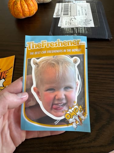Customer photo review of Custom Air Freshener