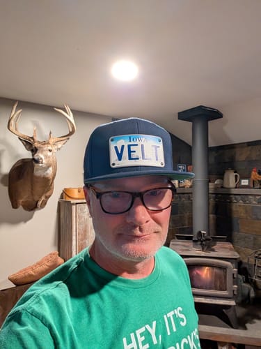Customer photo review of Iowa Plate Hat