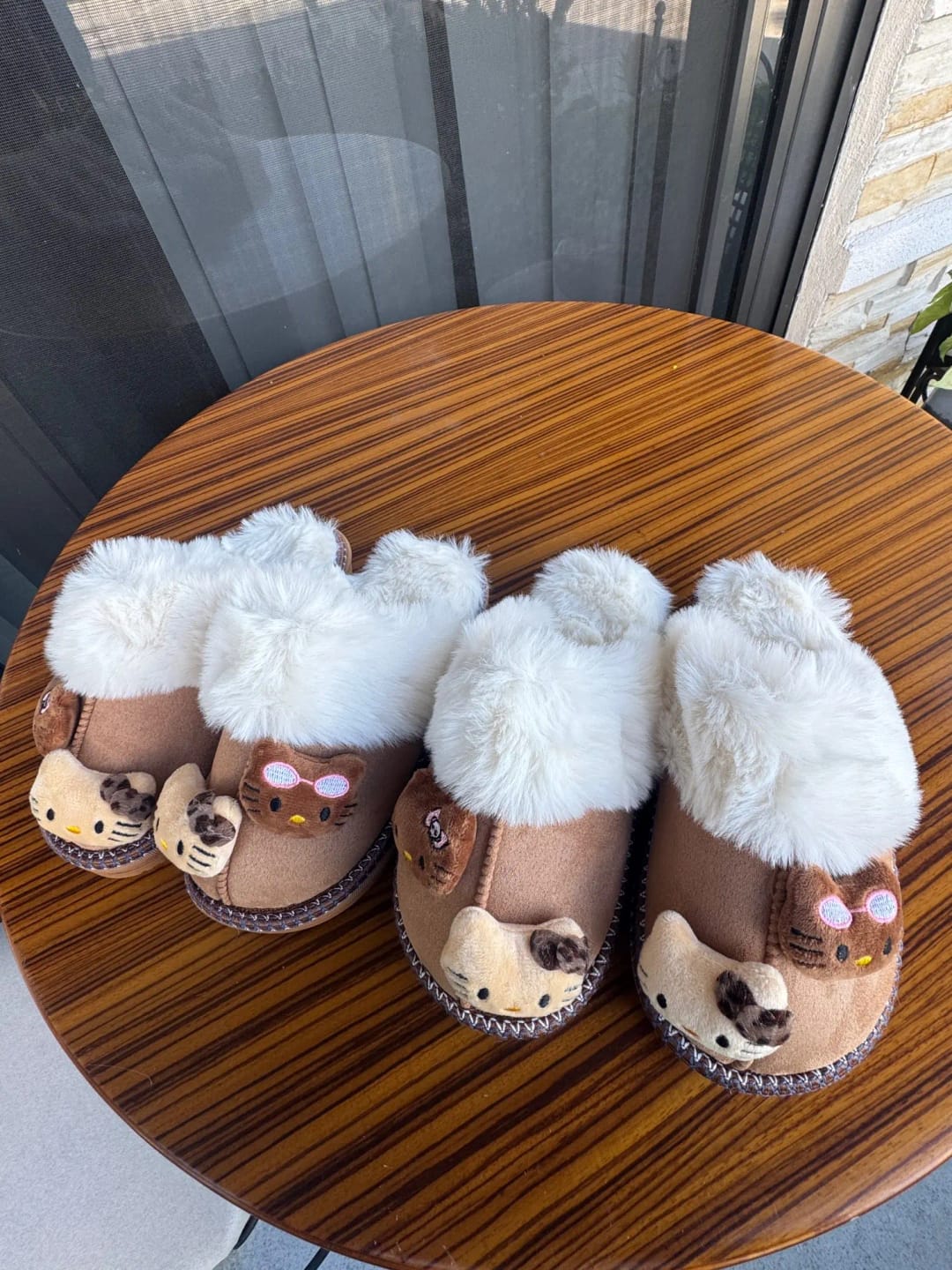 Customer photo review of Hello Kitty Slippers