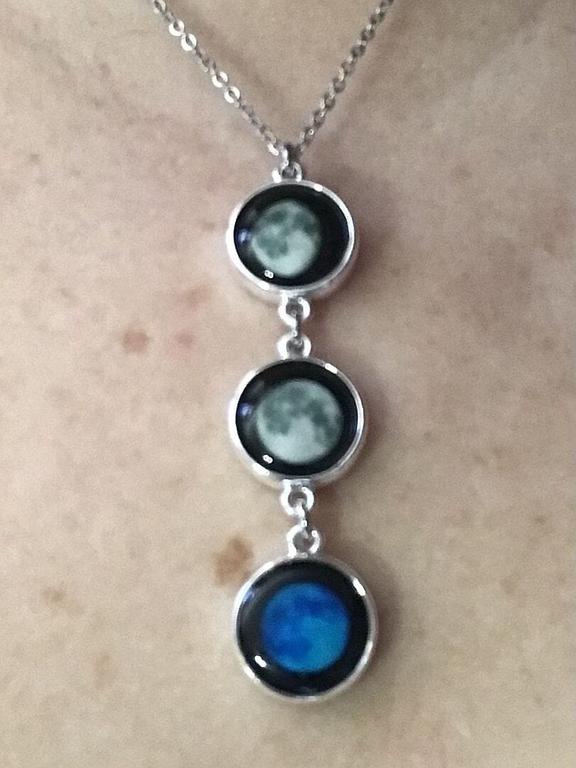 Customer photo review of Usambara Necklace in Silver