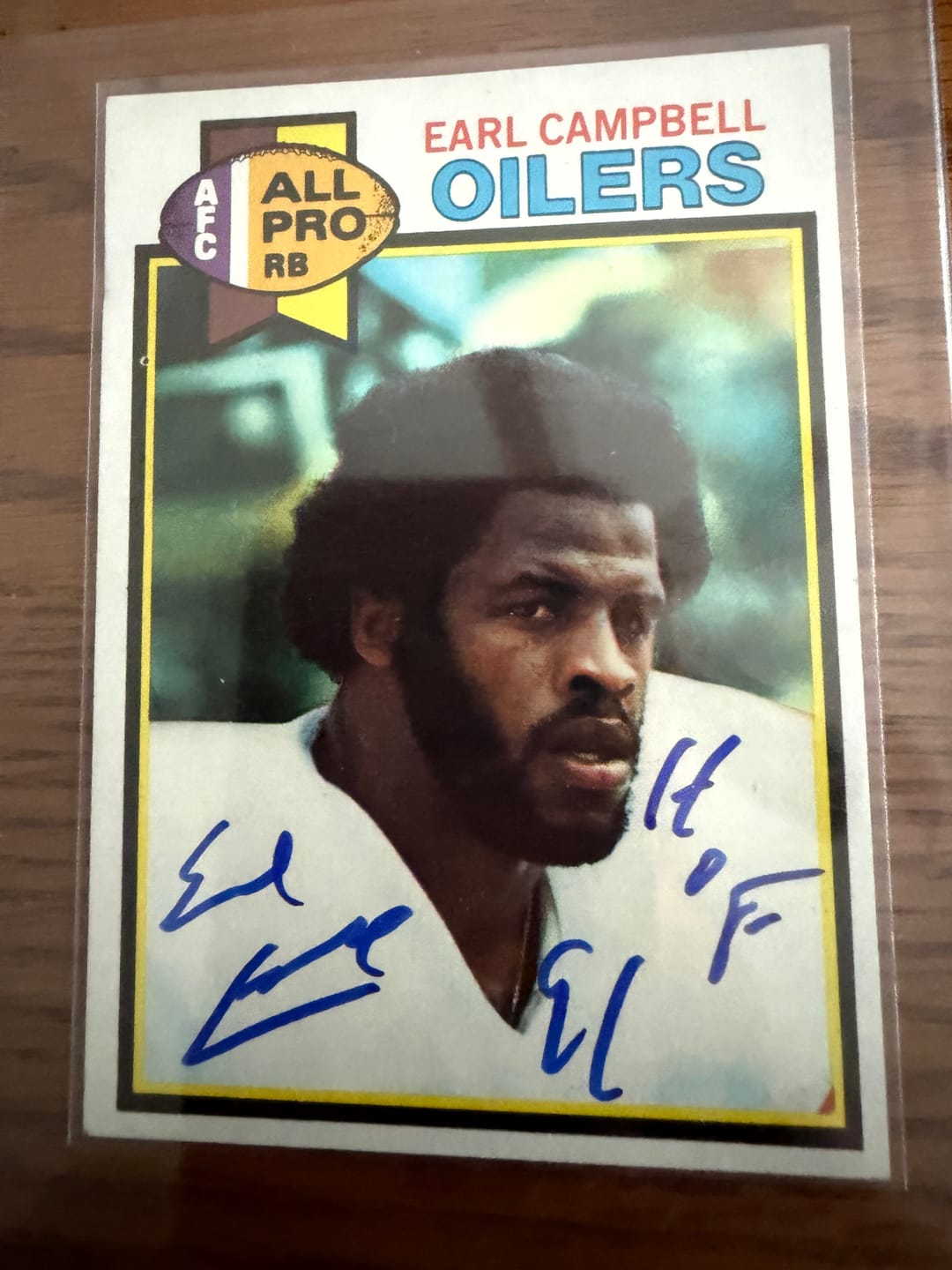 Customer photo review of Earl Campbell Autograph Signing