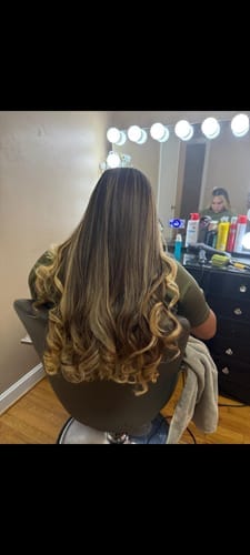 Customer photo review of Olaplex 4-In-1 Bond Moisture Mask, 12.55 oz