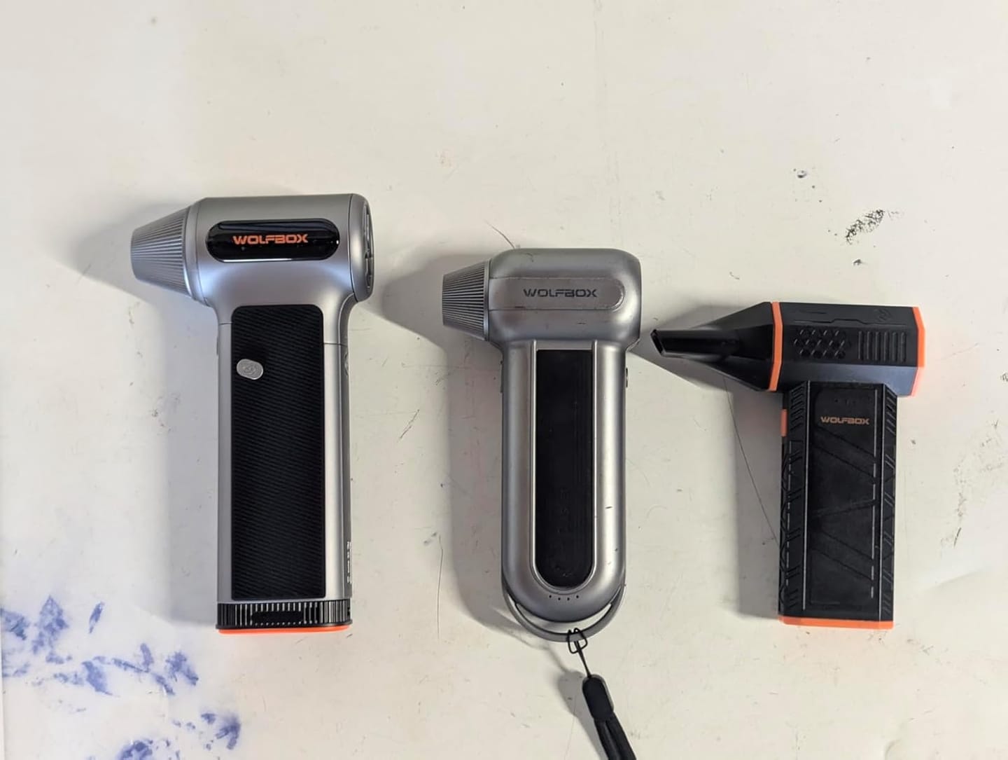 Customer photo review of WOLFBOX MF200 Compressed Air Duster - Swappable Battery Cartridge
