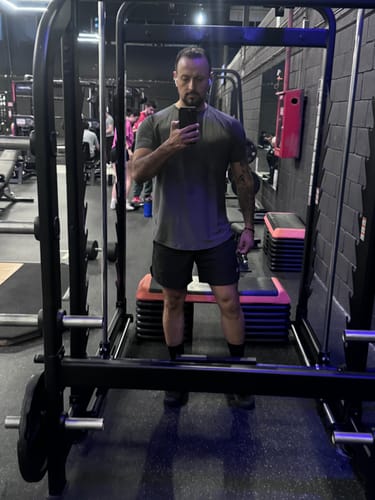 Customer photo review of Training Sport Tee - Black