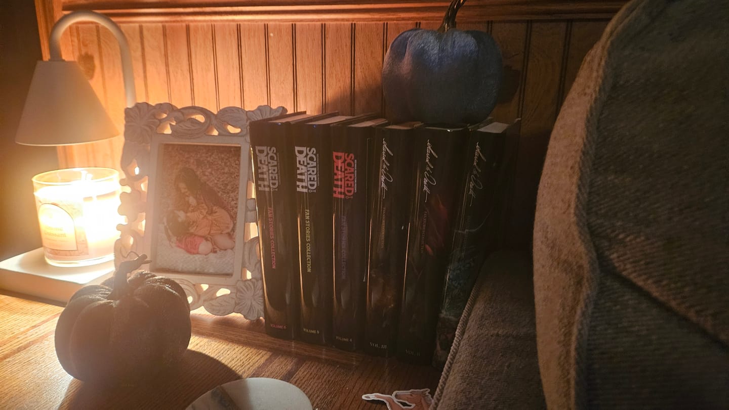 Customer photo review of Scared To Death Book Vol 6 SIGNED