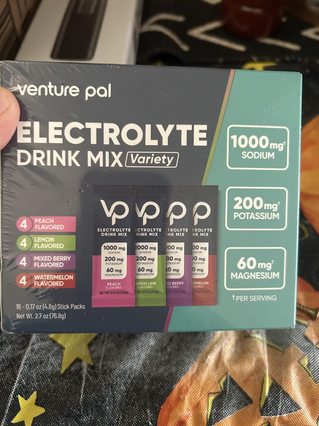 Customer photo review of High Sodium Sugar-Free Electrolyte Powder Packets - 16 Sticks