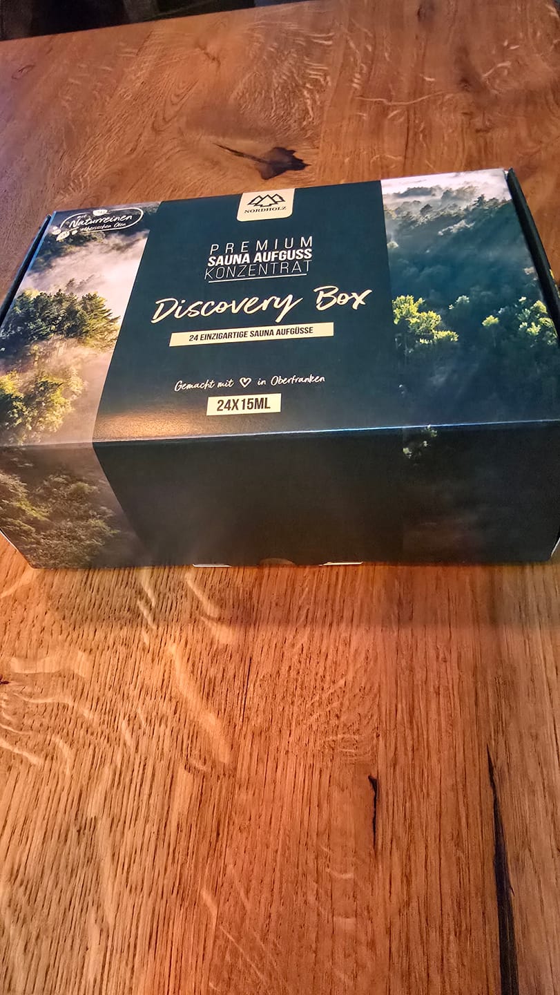 Customer photo review of Sauna Aufguss XXL Discovery Box