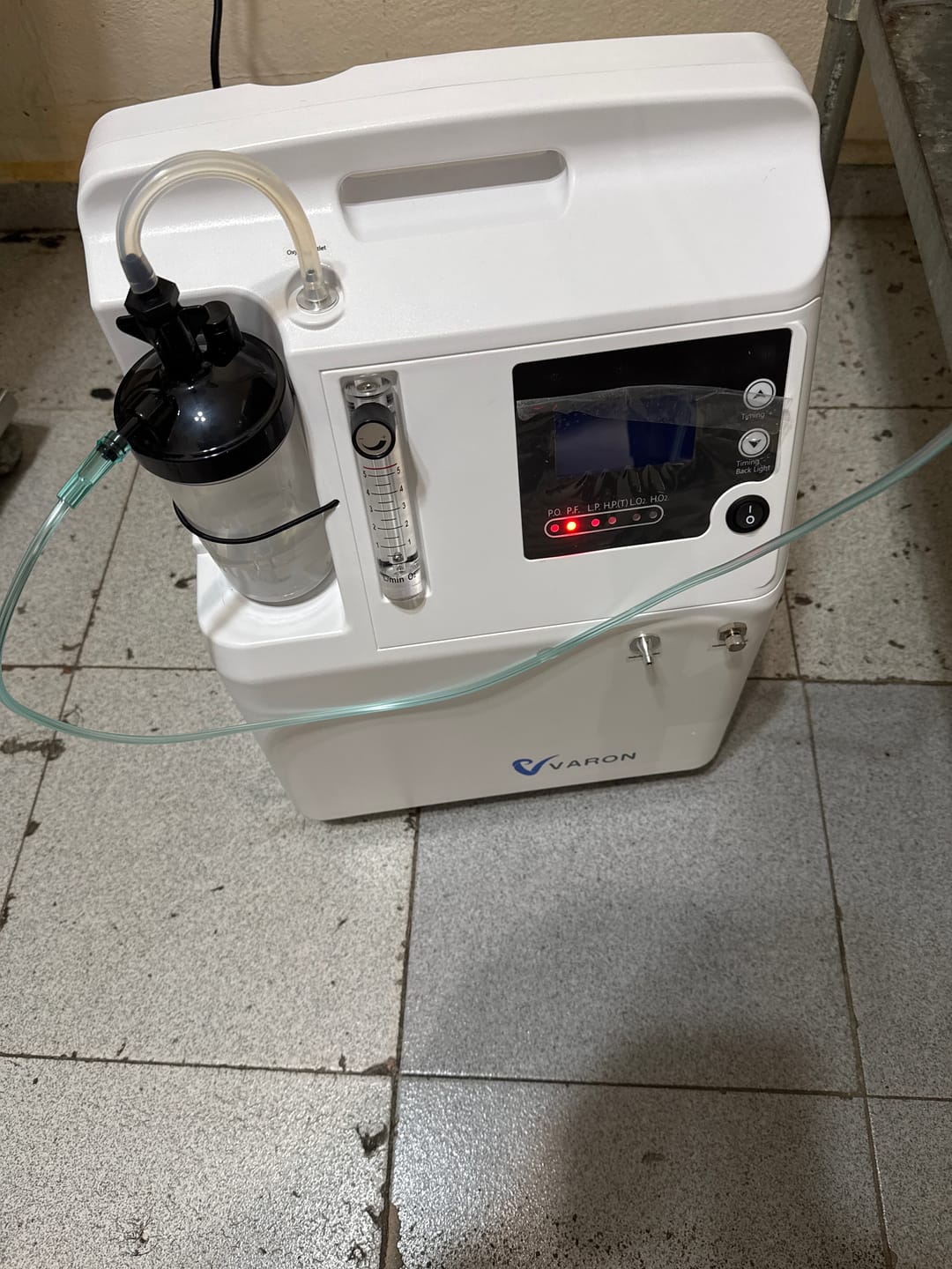 Customer photo review of VARON Serene 5 - Generatore di ossigeno premium per uso domestico, capacità 5 litri/minuto