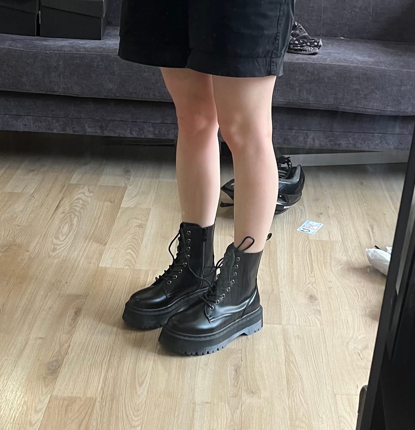 Customer photo review of Botin COMBAT BLACK