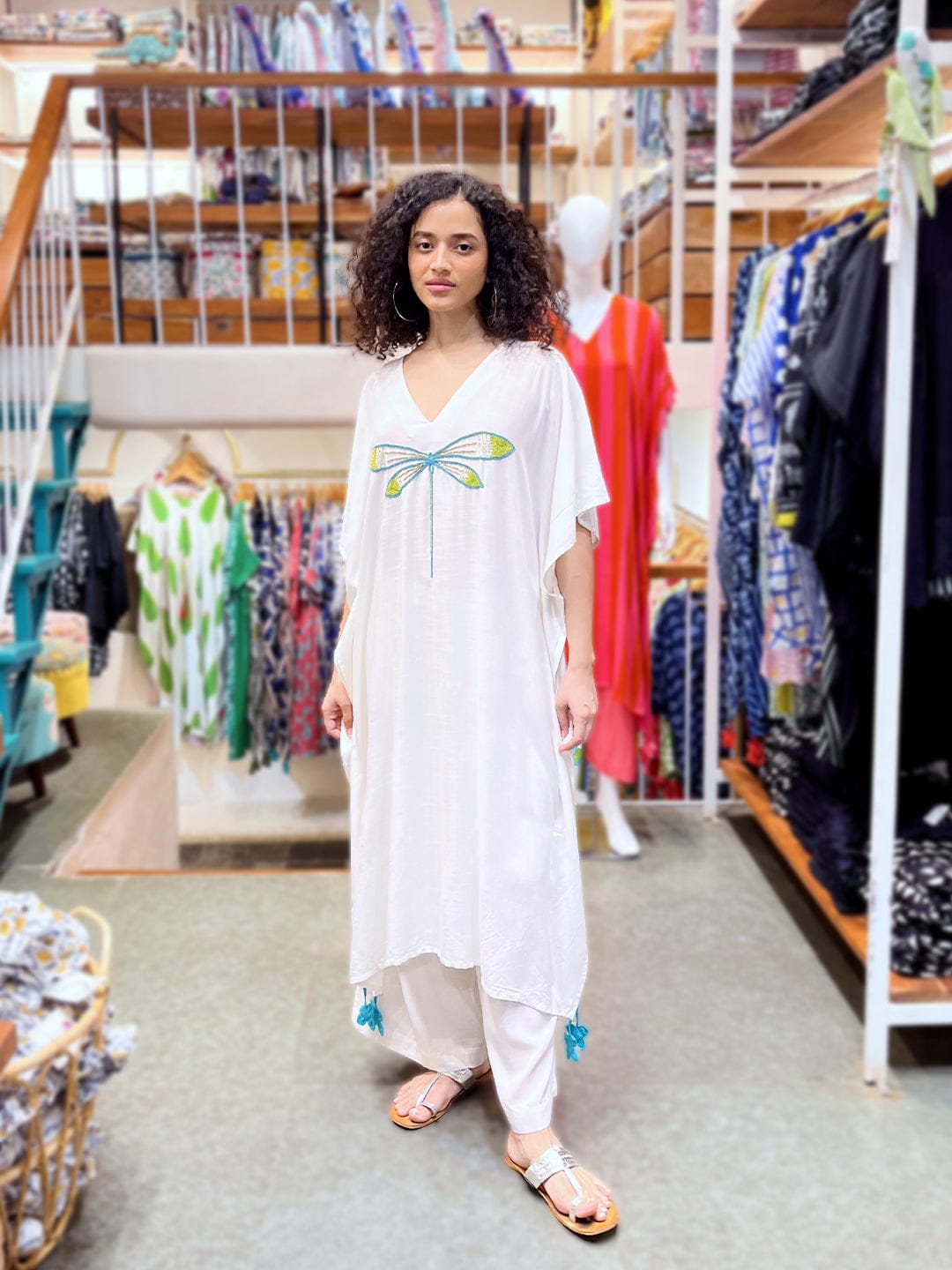 Customer photo review of Shell Kaftan Kurta