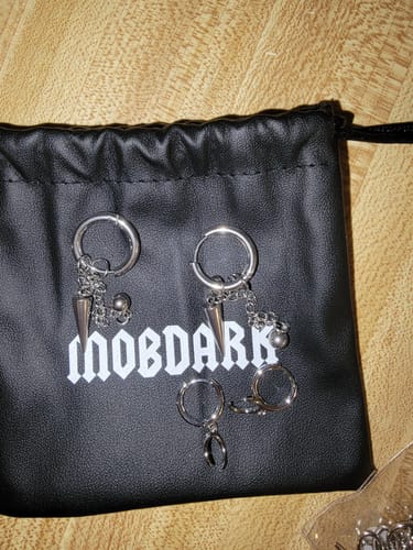 Customer photo review of Rupture Earrings