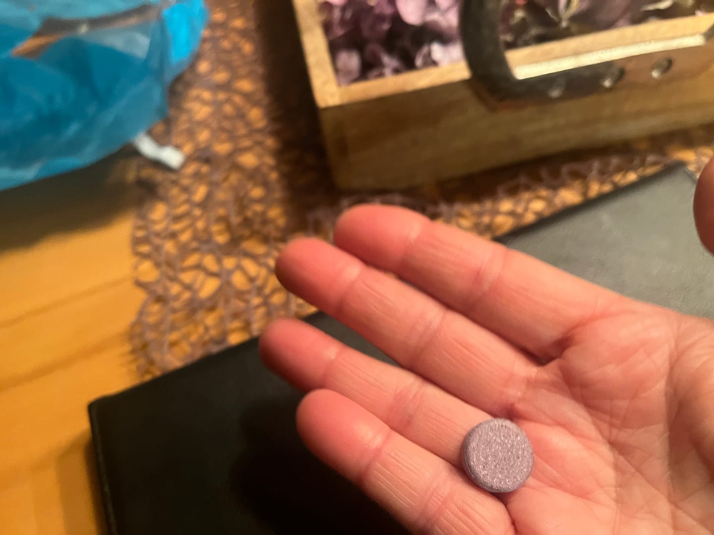 Customer photo review of Lutschtabletten Zink Holunder