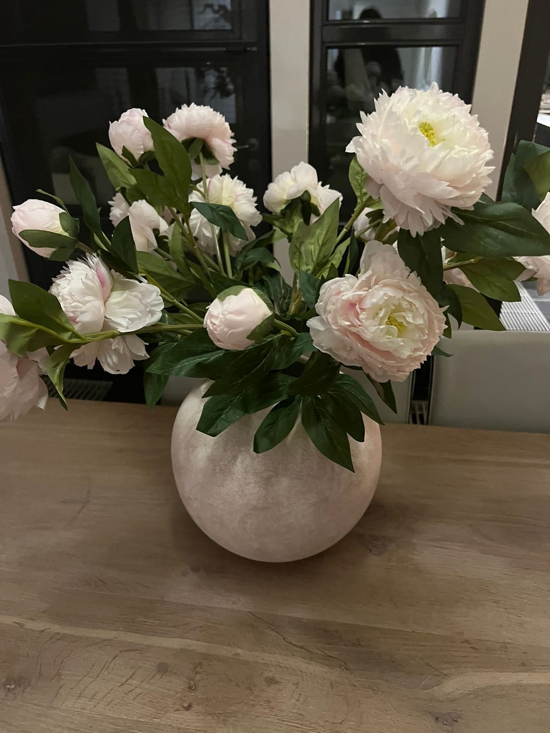 Customer photo review of Zijden Pioenrozen - Lichtroze