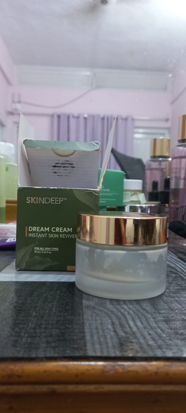 Customer photo review of DREAM CREAM - Instant Skin Reviver