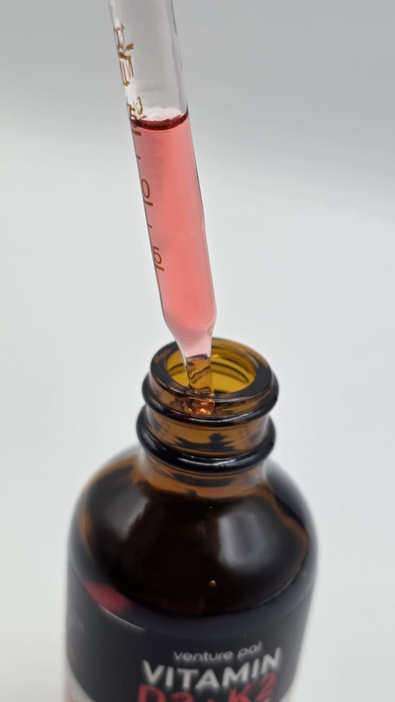 Customer photo review of Vitamin D3 10000 IU Plus K2 (MK-7) - Strawberry Flavor - 200 mcg Liquid Drops