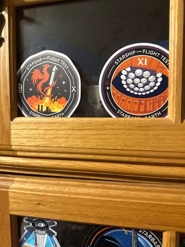 Customer photo review of Starship Flight 11 - Sticker